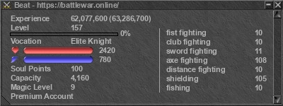 Signature for player Beat