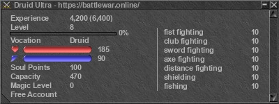 Signature for player Druid Ultra