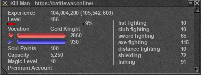 Signature for player Kill Man