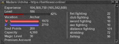 Signature for player Madara Uchiha