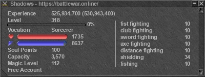 Signature for player Shadows