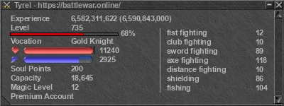 Signature for player Tyrel