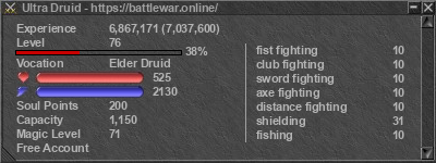 Signature for player Ultra Druid